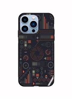 VR CREATIVE Protective Case Cover For Apple iPhone 14 Pro Circuit Design Multicolour  - Image 1