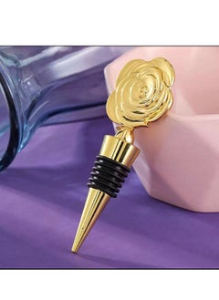 BLUE CORAL Wine Stopper Flower Shaped Birthday Party Wedding Anniversary Wine Fresh-keeping Stopper Ideal Gift Bar Accessories Kitchen Tools (Flower) 