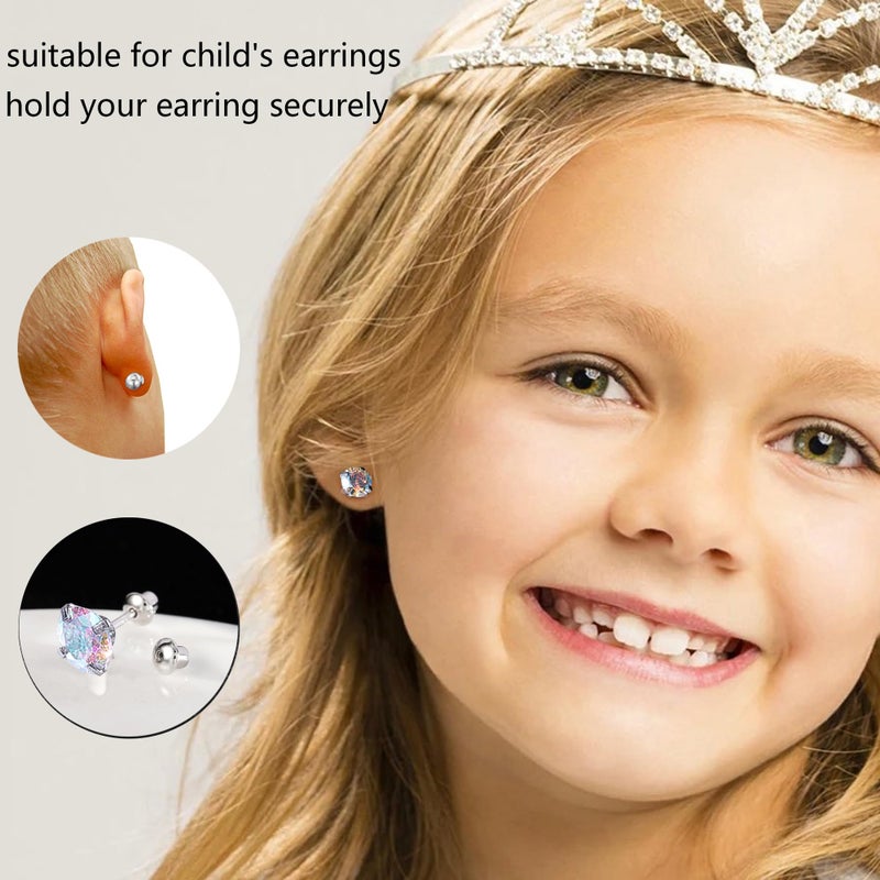 AoedeJ Earring Backs Replacement for 20G/0.8mm Screw Back Earring for Studs - Image 5