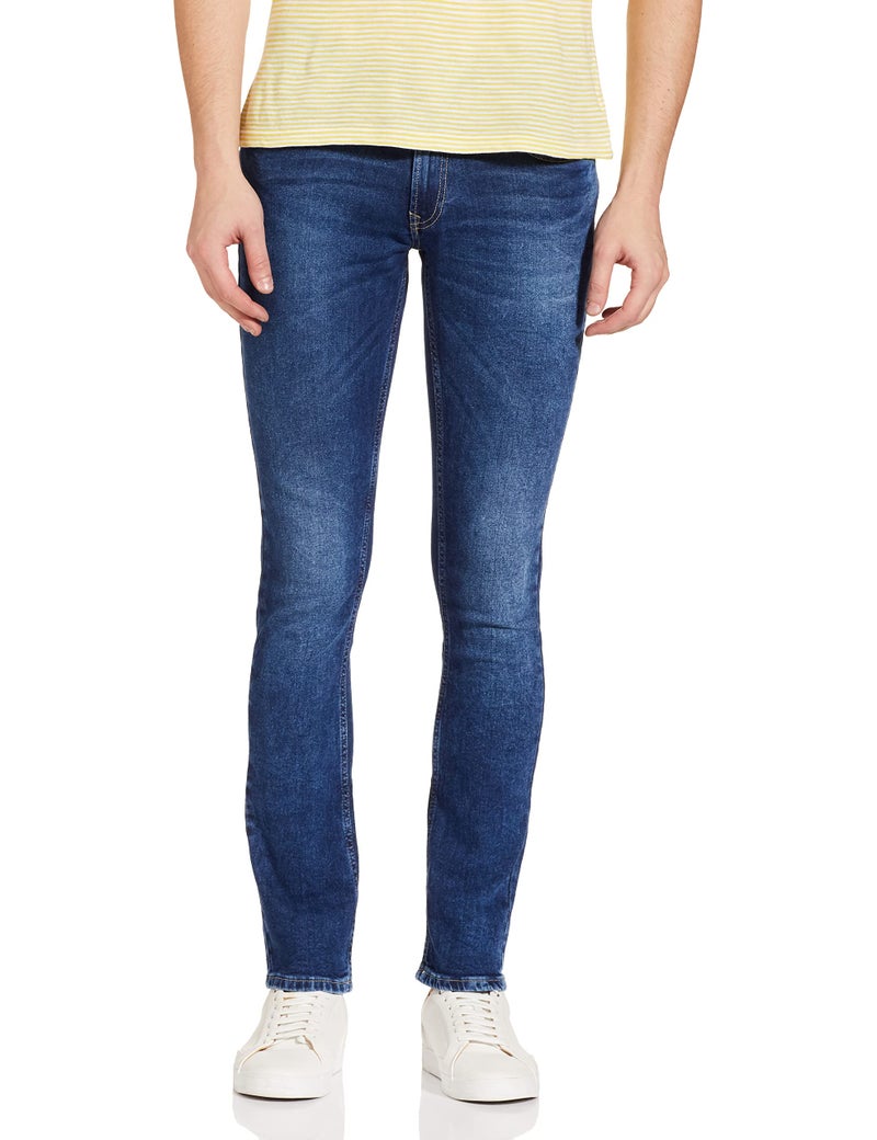 Spykar Blue Coloured Mens Jeans (Size: 34)-ECRO-01BB-002 Mid Blue - Image 5