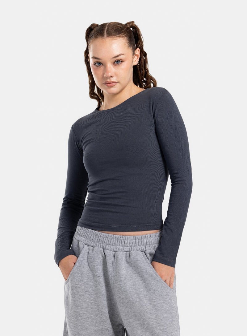 CTRL Initials Long Sleeves Top - Women - Image 1