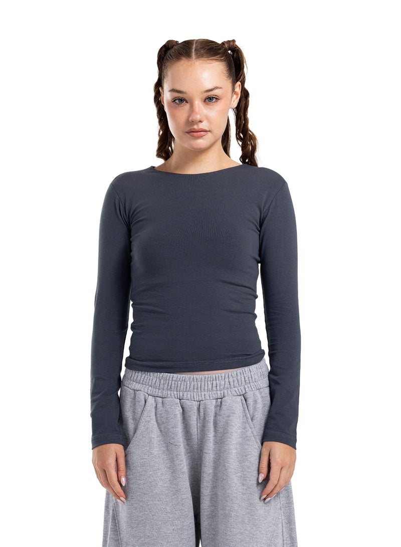 CTRL Initials Long Sleeves Top - Women - Image 2