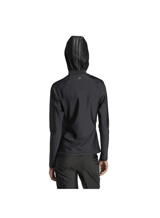 Adidas W Rashgd Ls Black Swim Swimwear 2Xs