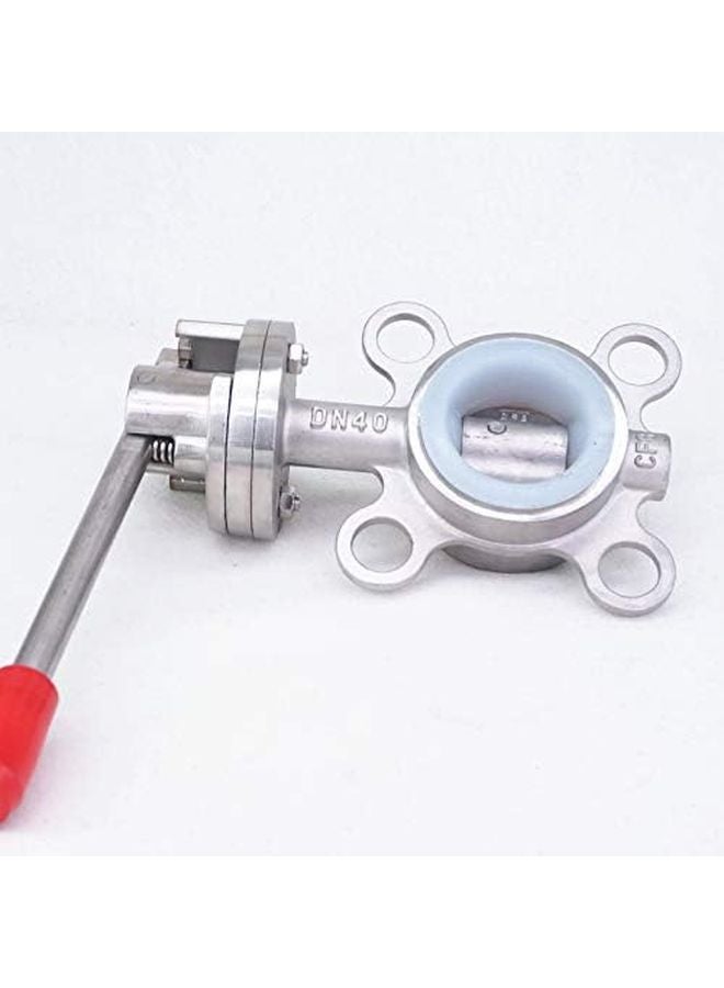 DN40 1 5 Inch 304 Stainless Steel Sanitary Wafer Butterfly Valve For Beer Dairy - Image 2