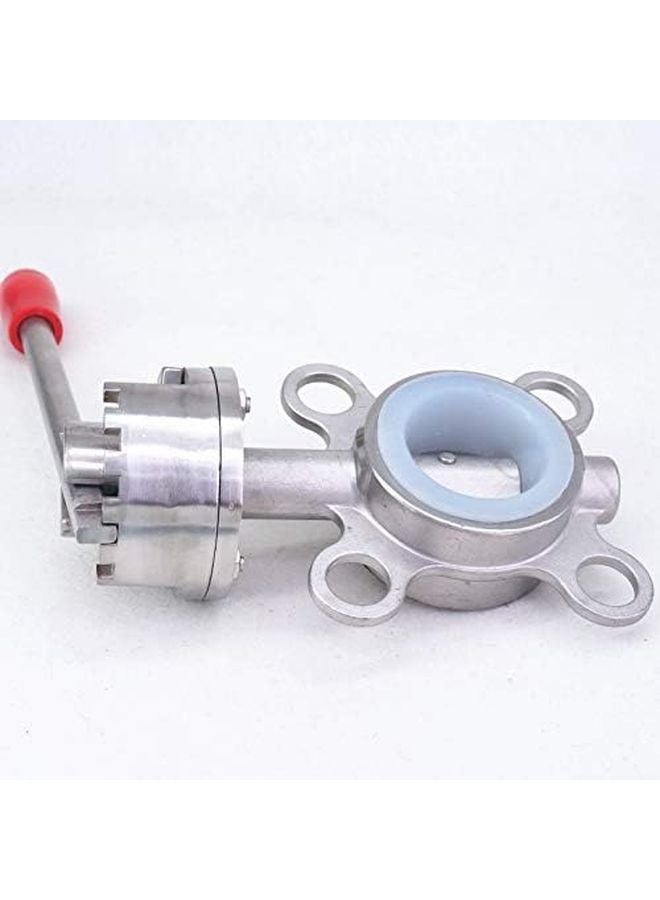 DN40 1 5 Inch 304 Stainless Steel Sanitary Wafer Butterfly Valve For Beer Dairy - Image 5