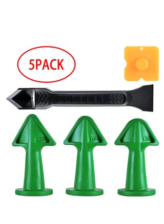 5 pcs Caulk Nozzle, Applicator, Silicone Caulking Tools,10R, 13R, Silicone Sealant Finishing Tool Grout Scrapers kit for Tile or Brick Joints - pzsku/Z038750E86C9271E2E31CZ/45/_/1708506936/bb8aad55-1c9b-4be1-bffe-278bcb27e1b9