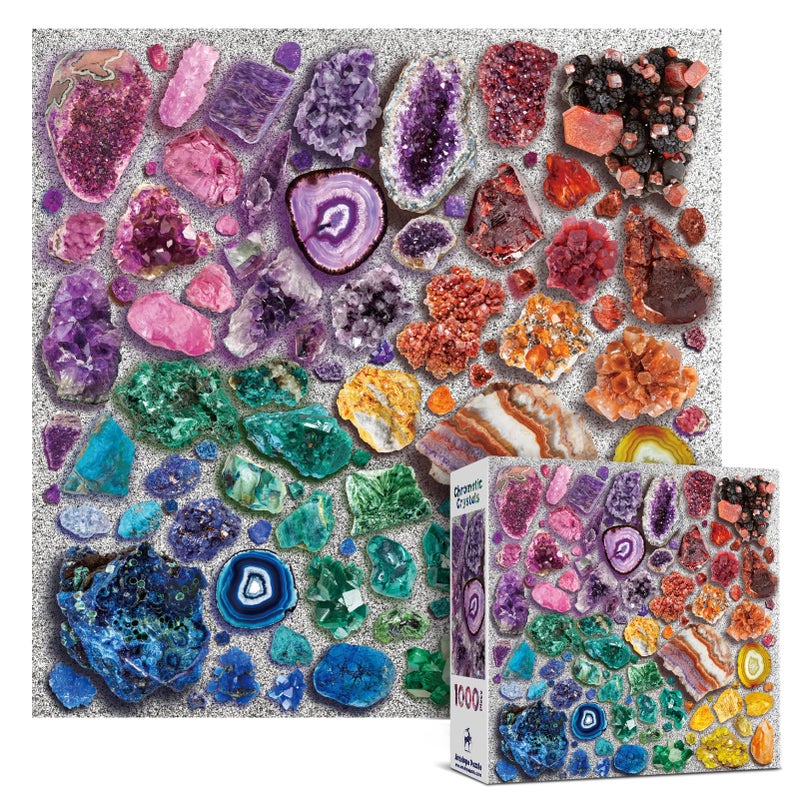 Antelope  1000 Piece Puzzle for Adults Chromatic Crystals  Jigsaw Puzzles 1000 Pieces High Resolution Matte Finish No Dust - Image 3