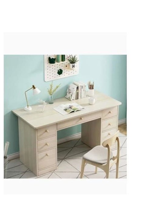 Computer Desk Modern Study Table Office Table Writing Desk with Drawers Simple Assembly for Bedroom Home Office