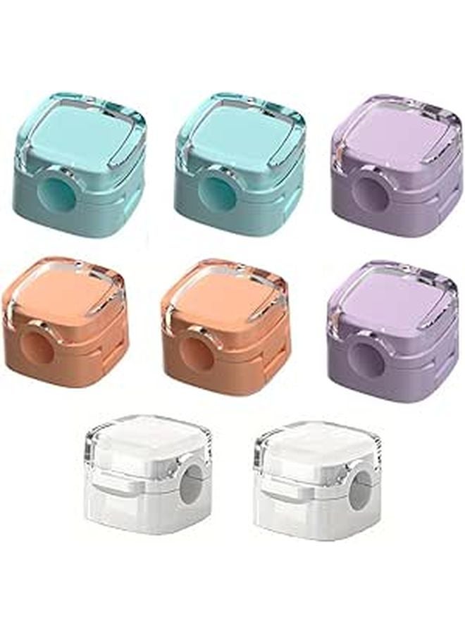 8 Pack Magnetic Cable Clips Adjustable Cord Holder Adhesive Wire Organizer Under Desk Management - Image 1