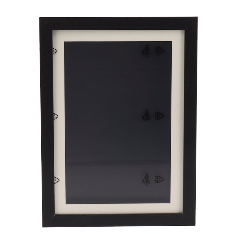 Kids Art Frame Density Board PS Magnetic Front Opening Changeable Artwork Display Frame Holds 50PCS Pictures for Crafts Drawing Schoolwork Black - Image 1