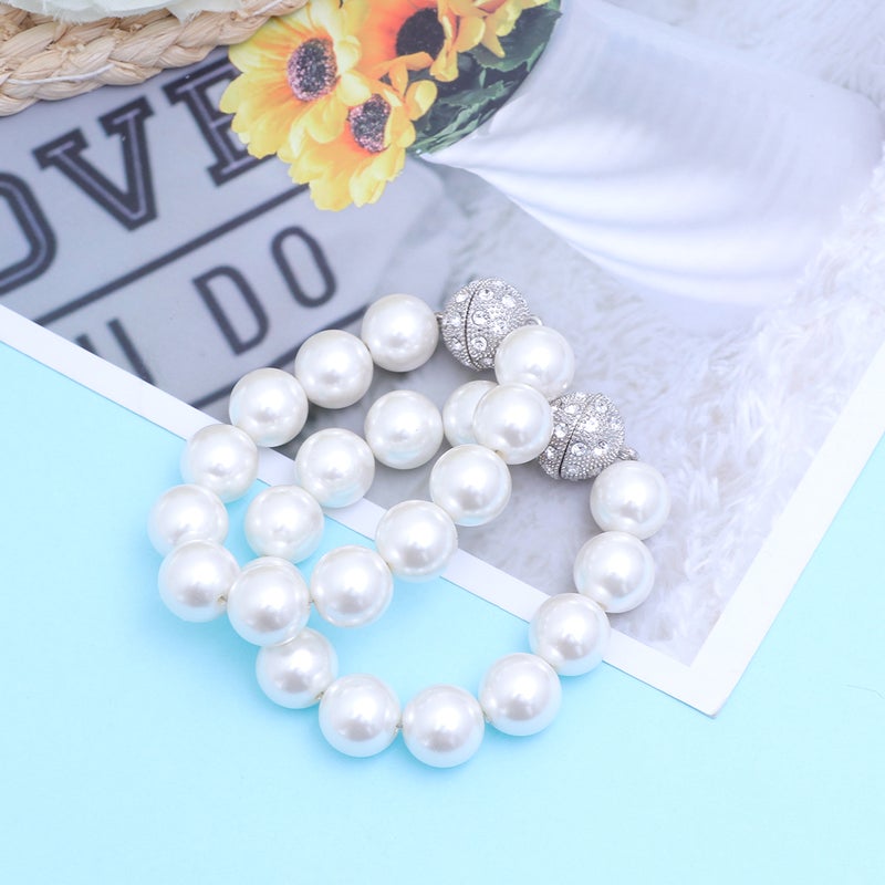 2 Pcs Curtain Tie Backs Modern Fashion Curtain Holders Tie Back Clips Buckle Tie Back Straps Home Decoration (20CM, White) - Image 4
