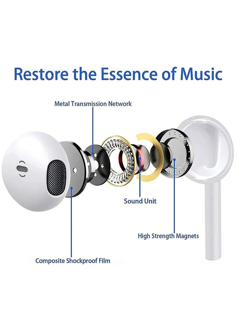 Phone Planet - Original headphone compatible with iPhone 6 and Samsung phones with 3.5 mm AUX port for a classic audio experience - Image 1