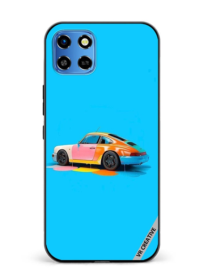 VR CREATIVE Protective Case Cover For Infinix Smart 6 HD Car Design Multicolour - Image 1