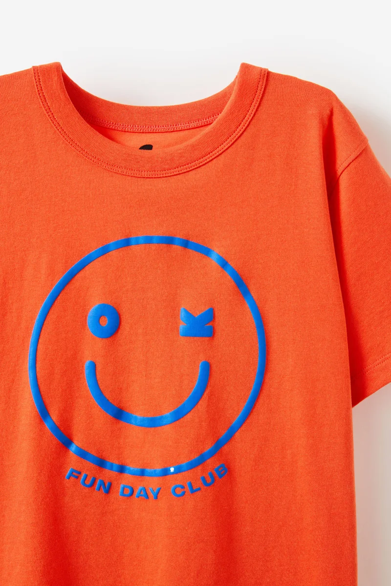 كوتون اون Essential Short Sleeve Graphic Tee