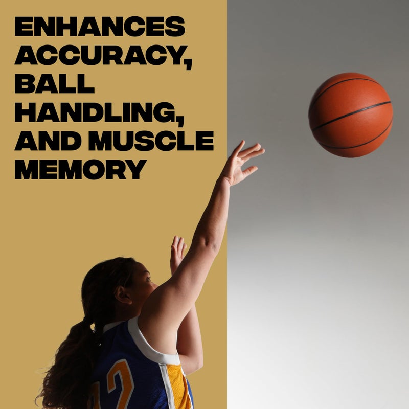 Crown x Starr Basketball Shooting Off Hand Trainer - for Right Handed Shooters, Eliminate Off Hand Interference - with Bonus 5.3" Shooting Aid - Image 4