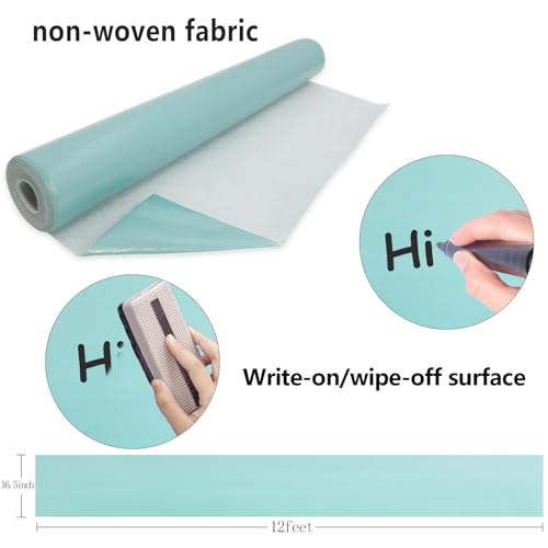 Ceiba Tree Calming Blue Bulletin Board Paper Roll NonWoven Fabric 165 in X 12 ft Small Fun Size for Classroom Decor Decorations Back to School Teacher Supplies Essentials Must Haves - Image 3