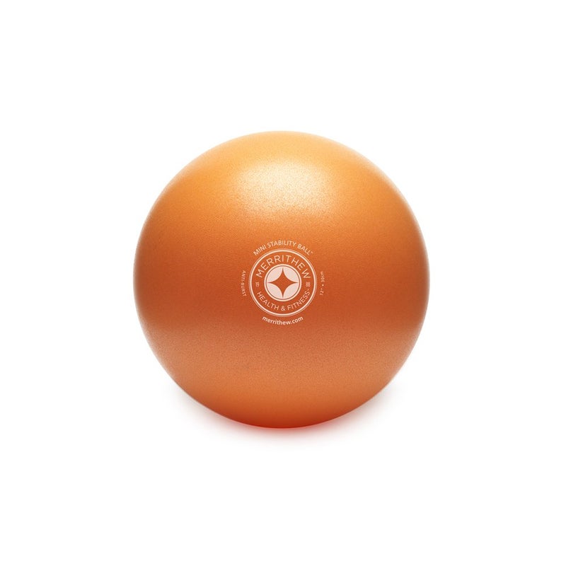 STOTT PILATES Merrithew Mini Stability Ball – Large (Orange) - Image 1