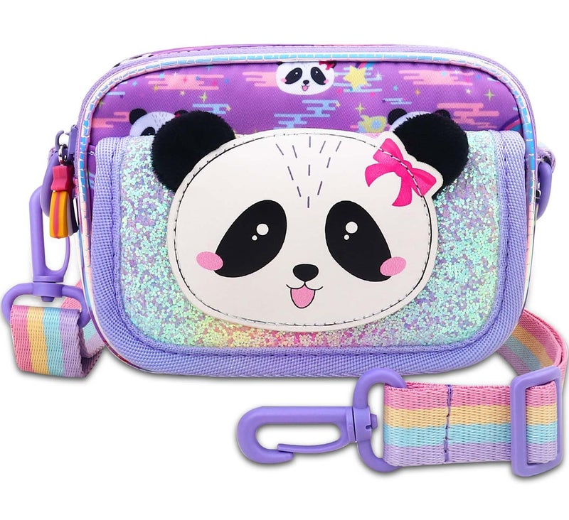 Kejea Girls Purse for Kids Age 3-8 - Panda Purse for Little Girl Gifts, Crossbody Bag - Image 1