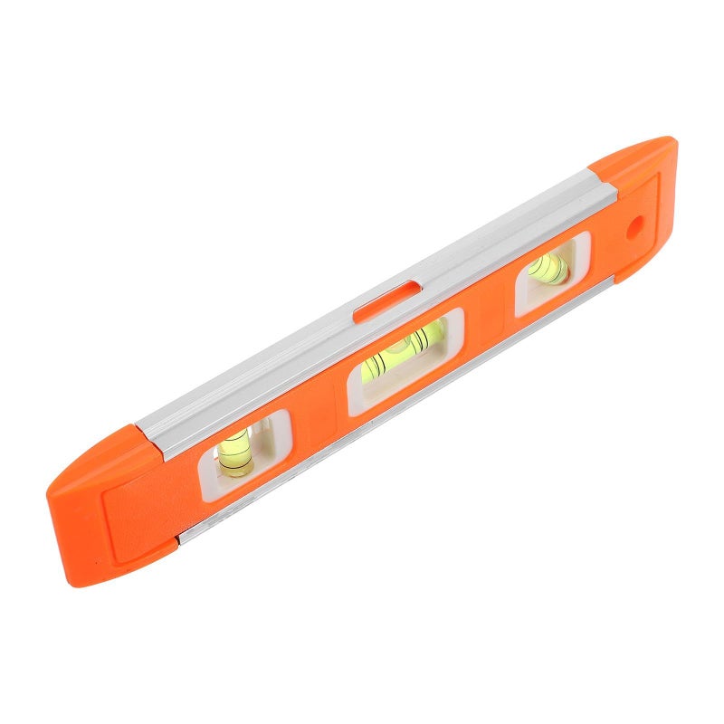 Aluminum Alloy Spirit Level with 3 Vials for Home Renovation and Engineering Layout - Image 2