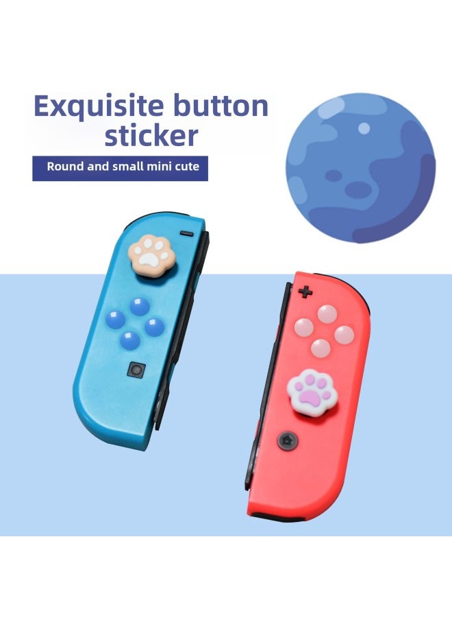 General For Nintendo Switch Key Stickers NS Direction Keys Color Stickers Joy-con Rocker Cap Protection Game Week-Product Color:22 【custom Products Refused To Return】】  - Image 3