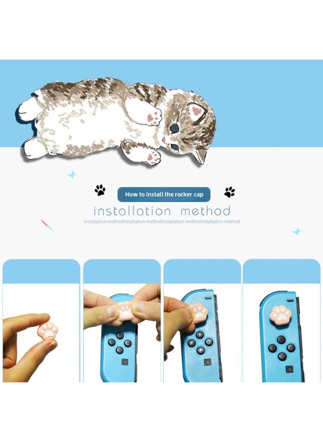 General For Nintendo Switch Key Stickers NS Direction Keys Color Stickers Joy-con Rocker Cap Protection Game Week-Product Color:22 【custom Products Refused To Return】】  - Image 4