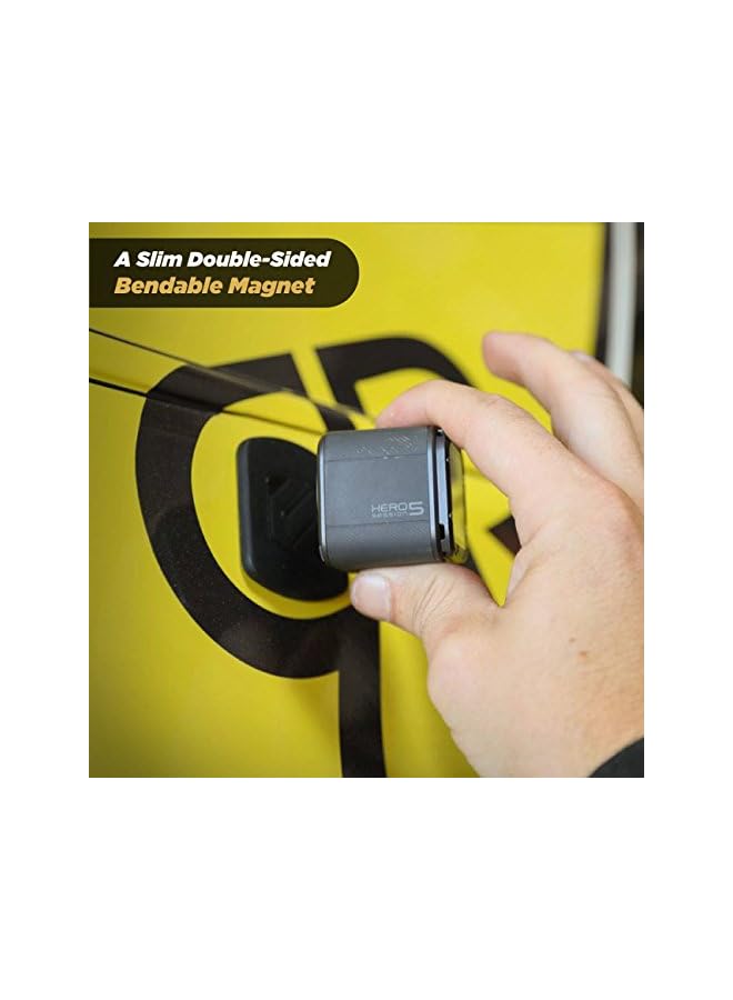 Scosche Ms2I Magicmount Magnetic Car Phone Holder Mount - 360 Degree Adjustable Head, Universal With All Devices - Flush Mount - Image 3