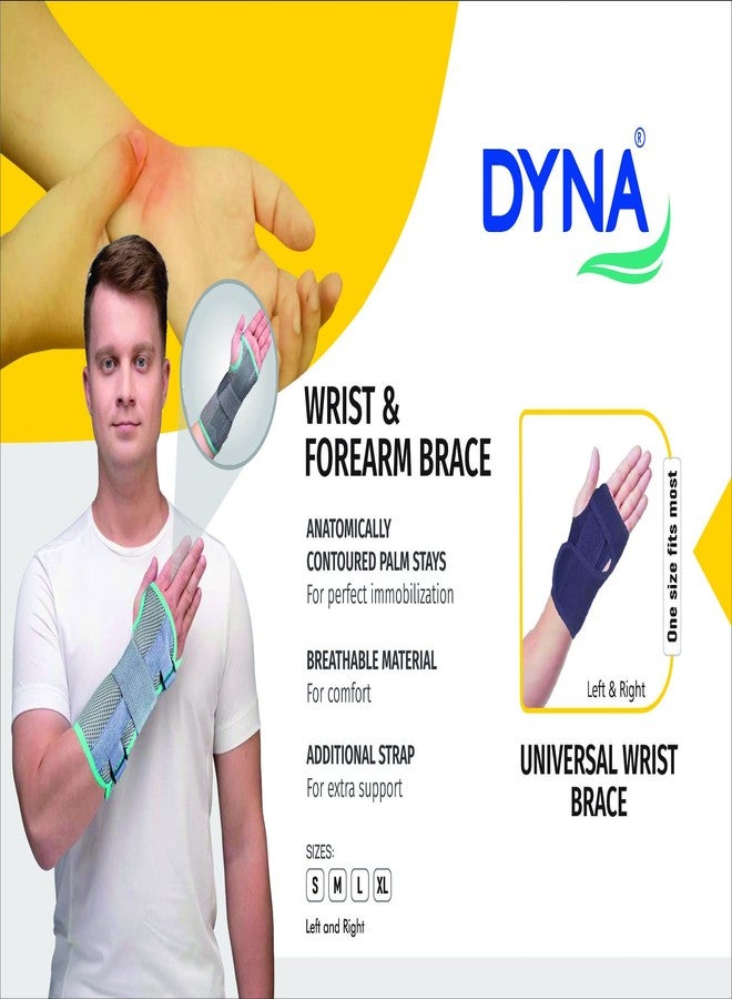 Dyna Neoprene Wrist And Forearm Brace (M, Left) - Carpal_Tunnel_Syndrome - Image 2