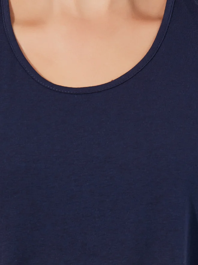 Aria Romance ARIA ROMANCE Basic Round Neck Tank