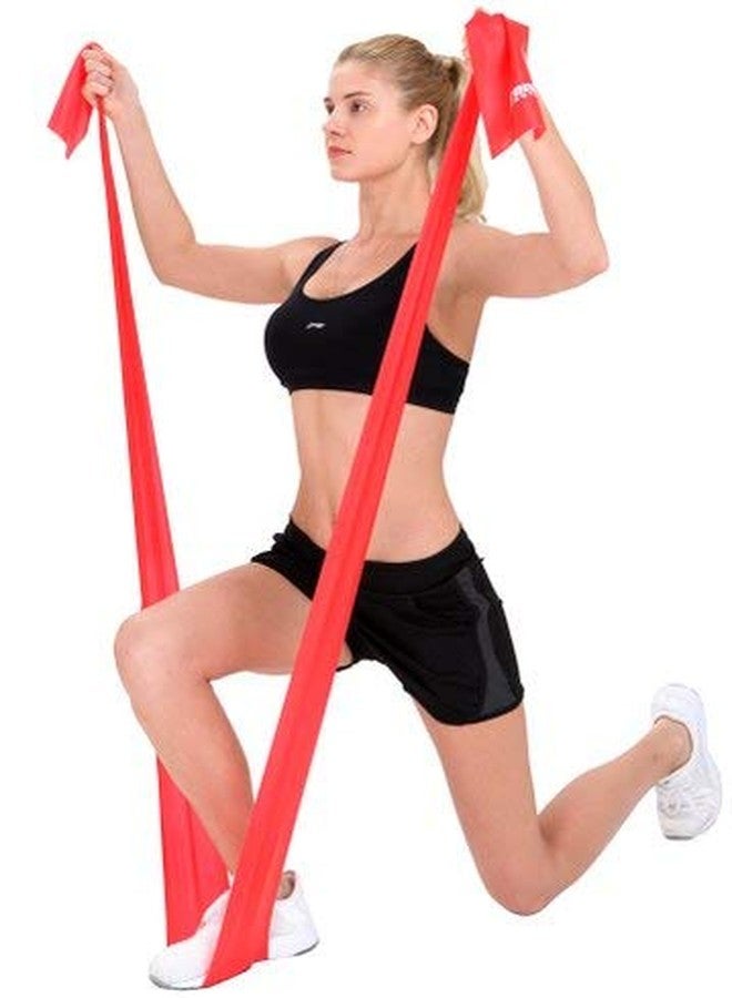 GymWar Whole Body Exerciser THERA - Latex Band Fitness Band Resistance Band (Pack of 1) (Red) - Image 1