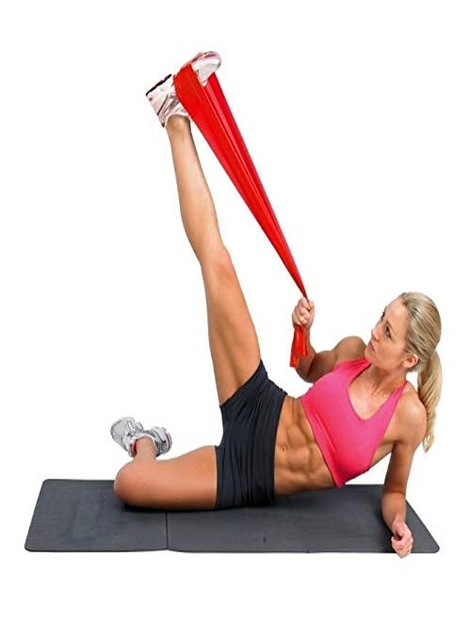 GymWar Whole Body Exerciser THERA - Latex Band Fitness Band Resistance Band (Pack of 1) (Red) - Image 3