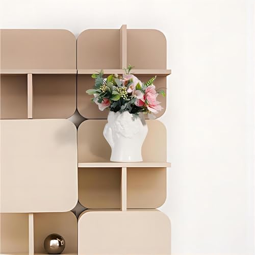 BrownLove Ceramic Face Vase White Flower for Decor Female Form Art Vase Modern Decorative Centerpiece for Table Shelf Living Room Office Bedroom - Image 2