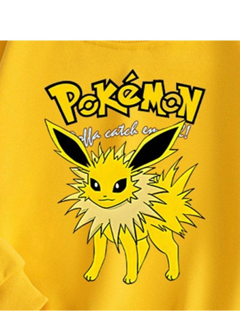 Children's sweatshirt Pokémon new round neck long sleeve sweatshirt - Image 3