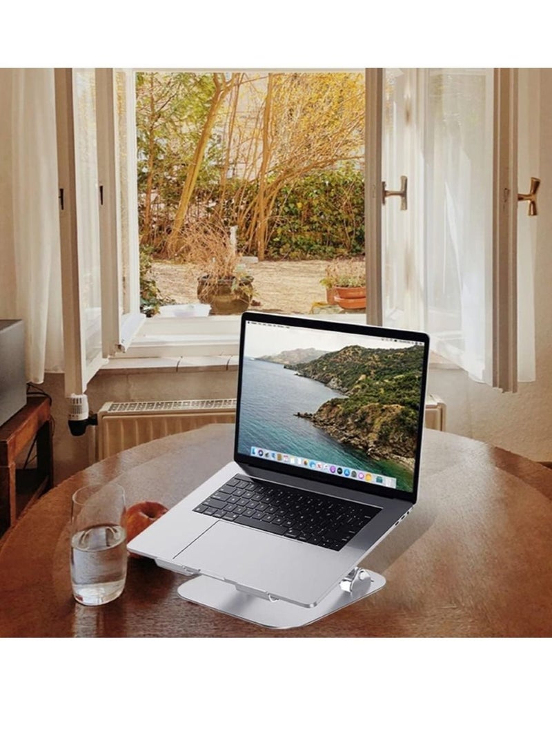 Laptop Stand, Notebook Stand Ergonomic Height Angle Adjustable Computer Laptop Holder Compatible with MacBook Air Pro Dell  Samsung Alienware All Laptops 11 17