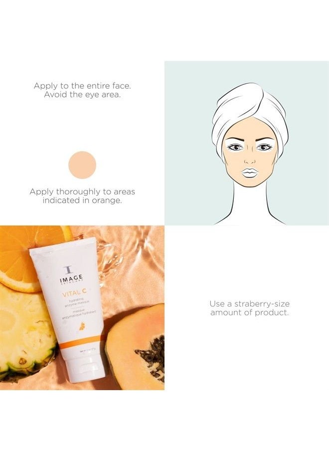 IMAGE SKINCARE - , VITAL C Hydrating Enzyme Masque, Brightening Facial Mask with Vitamin C and Hyaluronic Acid, 2 oz - Image 1