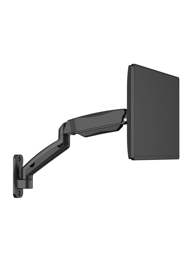 GAMEON GO-5015 Single Monitor Arm Economy Spring Assisted Wall Mount For Gaming & Office Use 17 to 32 inch Arm Up To 9 KG Black - Image 2
