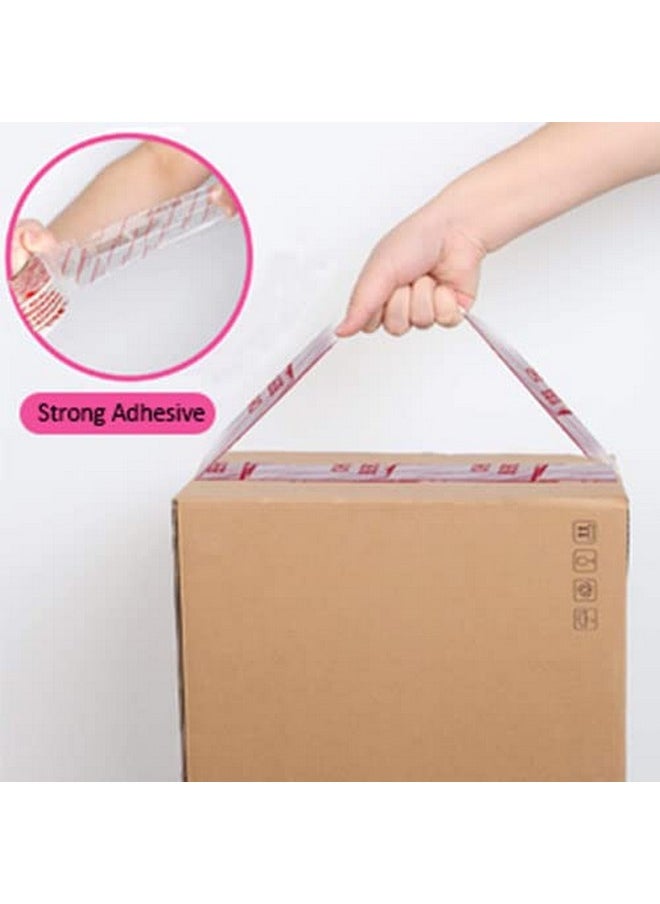 iMBAPrice Security Tape Printed Messageif Seal Is Broken Check Contents Before Accepting 6 Roll Of 110 Yards(330 Feet X 6) 2 Wide Stop Sign Shipping Packaging Tape  - Image 5