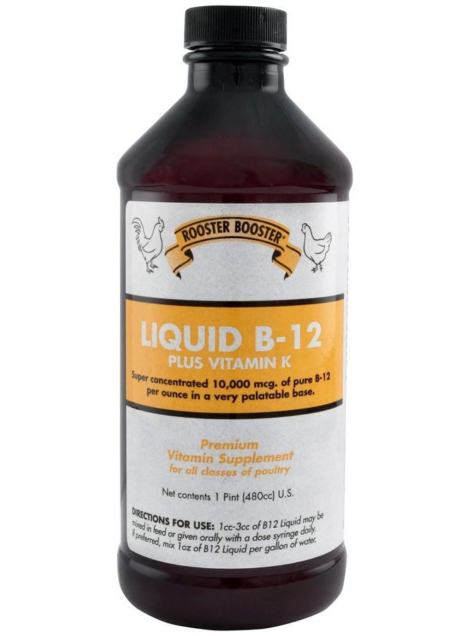 Rooster Booster B-12 Liquid, 16-Ounce - Image 1