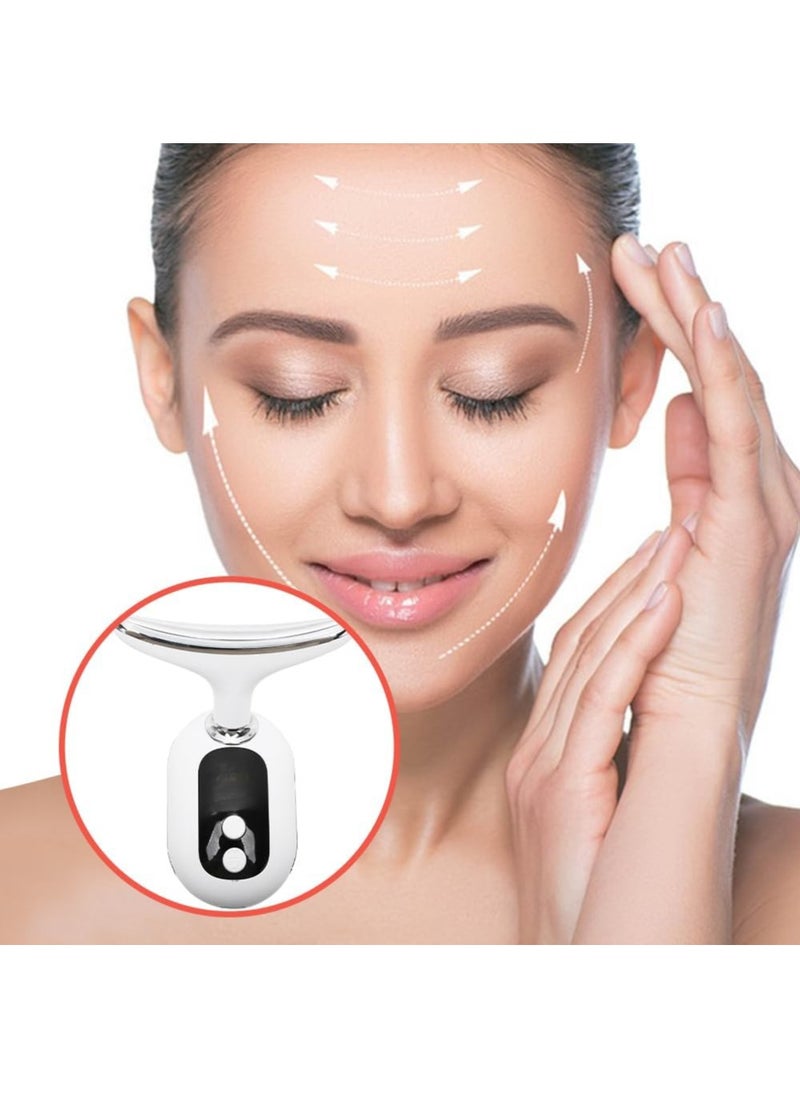 RATSAW 3 in 1 Face Massager for Neck Lift Red Light Face Therapy Luminlift Face Massager for Neck Face Against Wrinkles Tightening Shrinking Anti Ageing Electric Massager  - Image 2