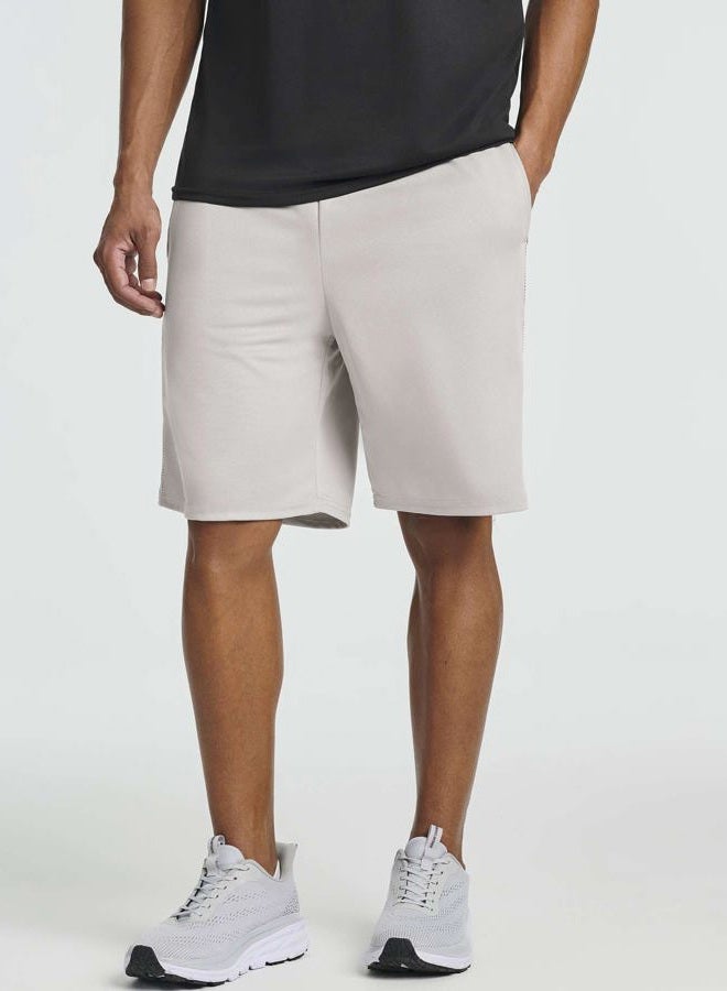 REALESSENTIALS 5 Pack: Men's Mesh Athletic Performance Gym Shorts with Pockets (S-3X), Set J, M - Image 3