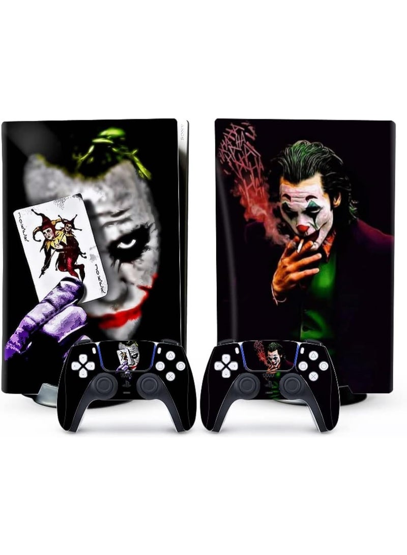 PS5 Skin Disc Edition Anime Console and Controller Vinyl Cover Skins Wraps for Playstation 5 Disc Version CD-ROM version - Image 1