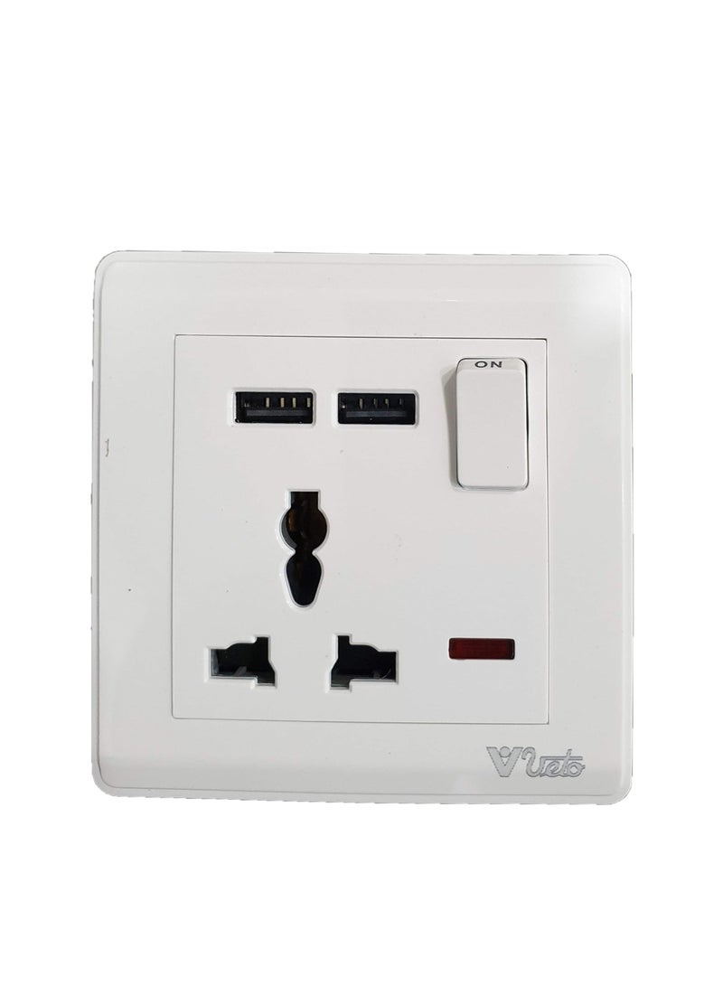 Veto USB Sockets 13A Single and Double - Image 2