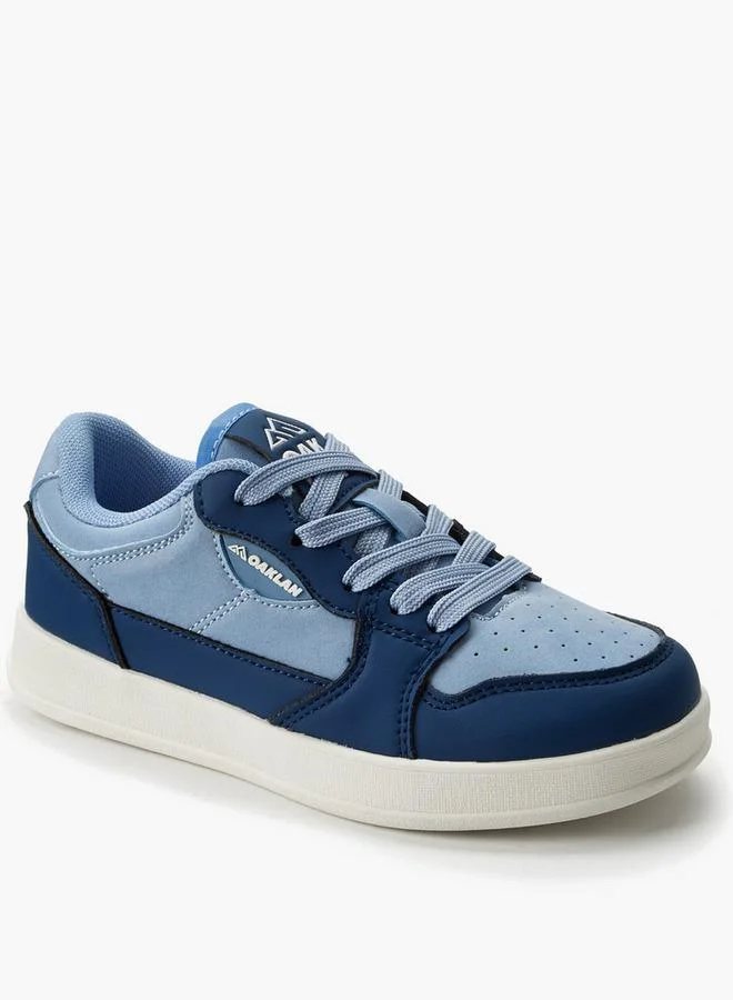 شو اكسبرس Boys Colourblock Lace-Up Ankle Sneakers