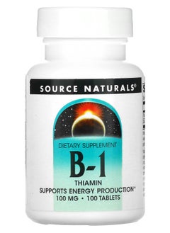 B-1 Thiamin 100 mg 100 Tablets