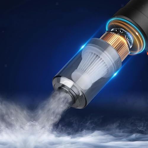 DADLM® 7 Item Cordless Car Accessories Combo Pressure Washer Gun (Double Battery) | Long Handle/Small Car Duster | Car Shaped Cleaning Cloth|Scratch & Lint Free, Pollen Removing - Image 5