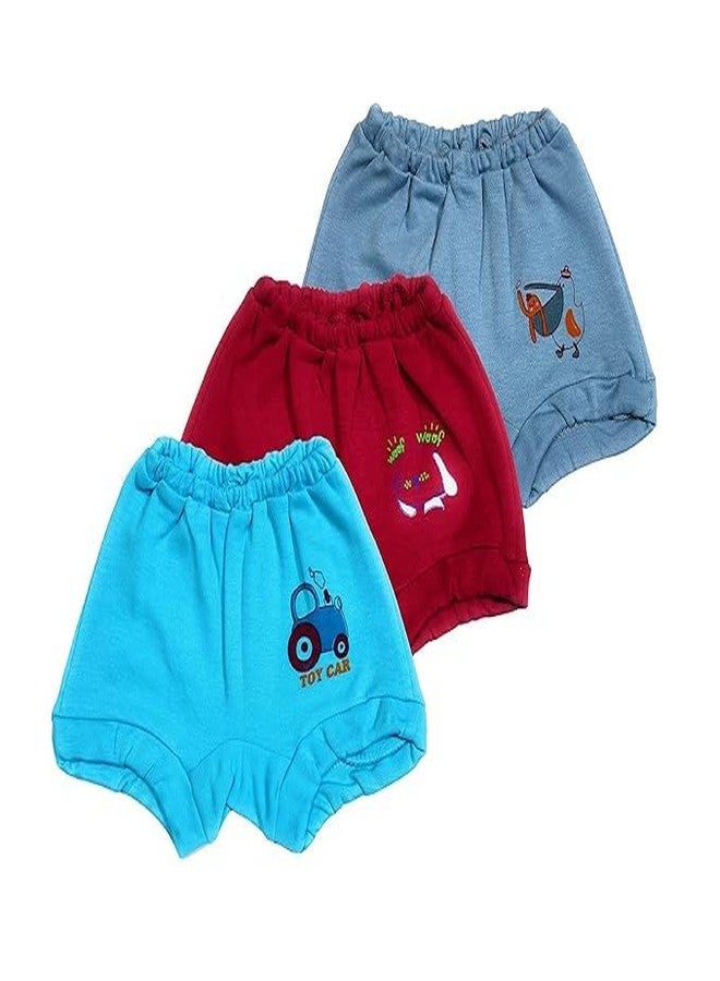Tinnie Frenzy Unisex Baby Bloomer Panty – for Infants & Toddlers – Soft, Stretchy, and Cute Bottoms for Boys & Girls (in, Age, 0 Months, 6 Months, Regular, 6, Dark Multicolour) - Image 5