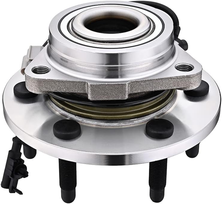 JLEO Front Wheel Hub Bearing Assembly 4WD 6-Lugs 515096 for Chevy Tahoe, Silverado, Avalanche, Suburban, Cadillac Escalade, GMC Yukon - Image 1