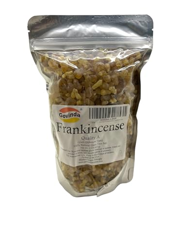 Govinda Frankincense Natural Gum Tree Sap Tears Quality A 1 lb