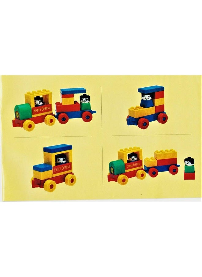 Peacock Peacock Kid Kinder Blocks Locomotive Set,Multicolor  - Image 3