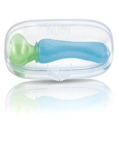 Nuby Nuby 3-Pack Easy Go Spoons and Travel Case, Colors May Vary, 9 Months Plus  - Image 2