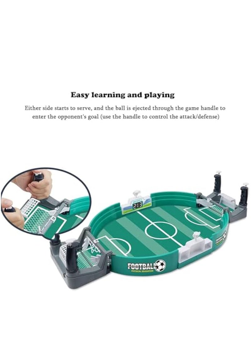 YelaJoy Desktop Foosball Interactive Game,Universal Football Table Interactive Toys with 2 Balls | Board Game Table Pinball Game Foosball for Adults Kids & Family  - Image 2